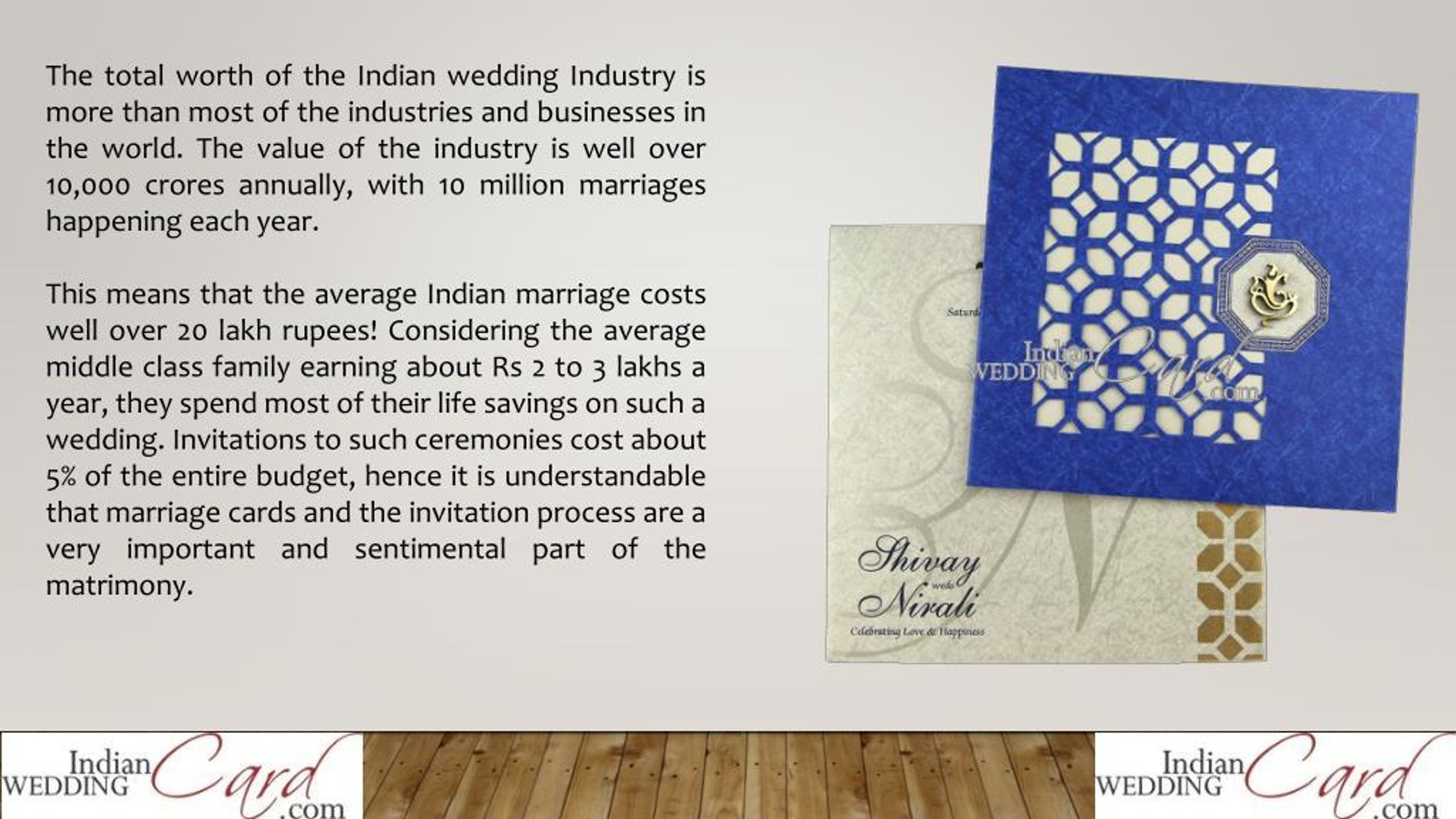 Ppt Hindu Wedding Cards And Their Uniqueness Powerpoint