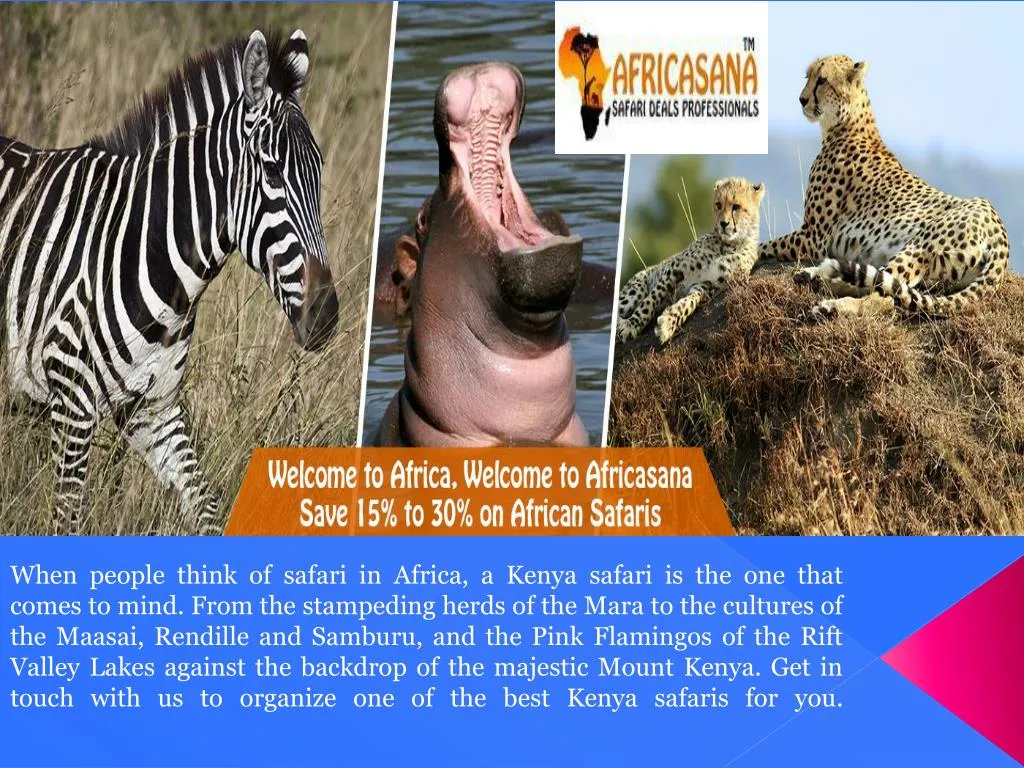 when people think of safari in africa a kenya n.