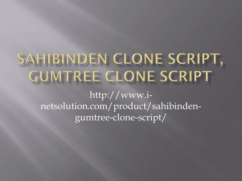 sahibinden clone script gumtree clone script n.