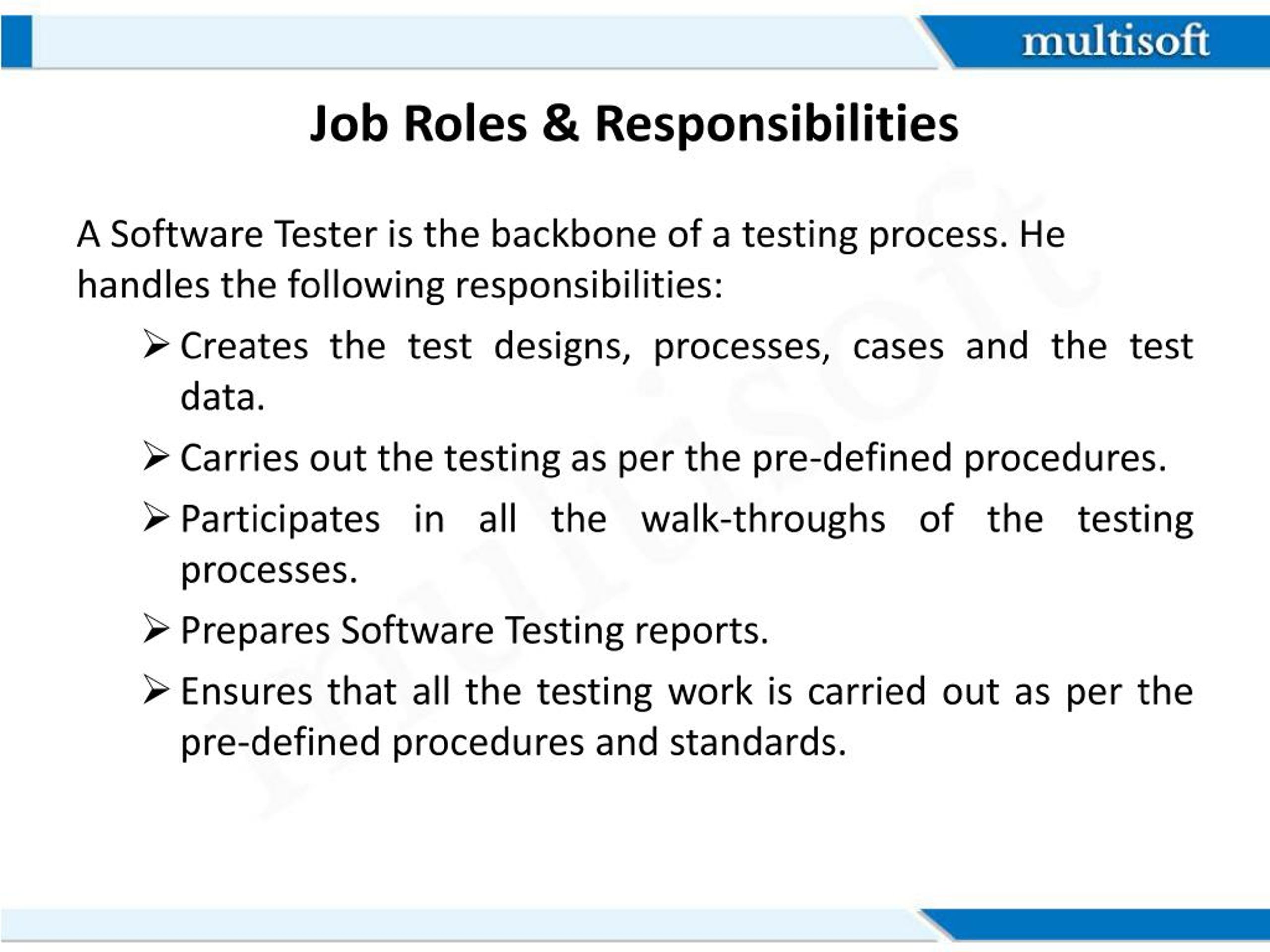 PPT Software Testing Online Course PowerPoint Presentation Free 