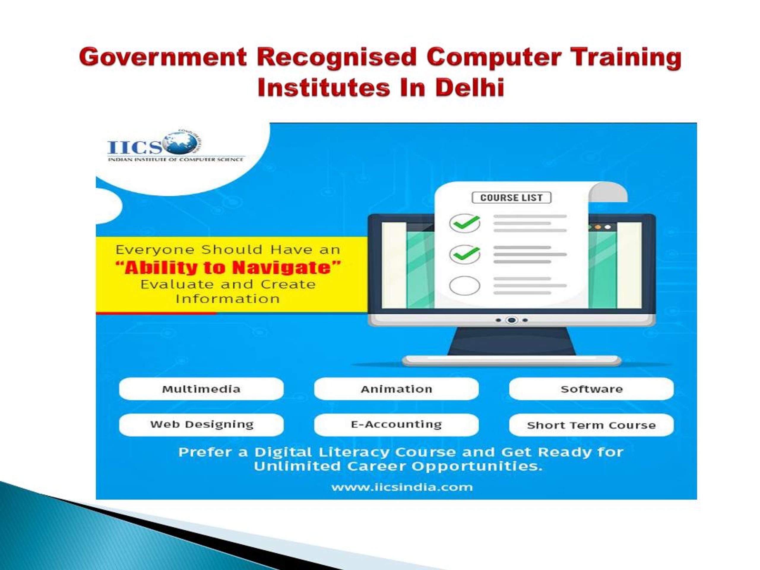 PPT - Get the best It Training Institutes In Delhi with best prices