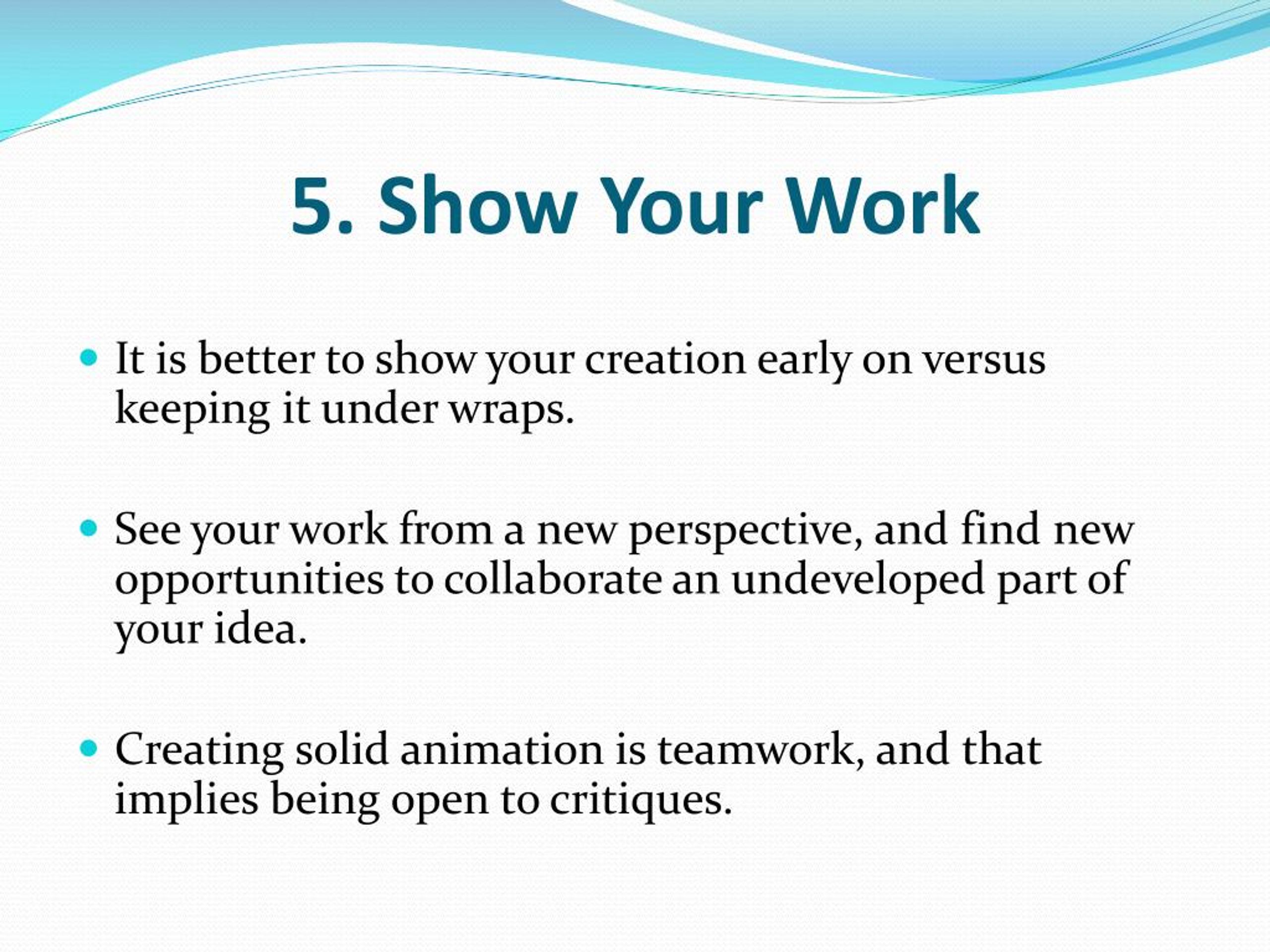 PPT - 6 Tips & Tricks To Motivate Your Animation PowerPoint ...