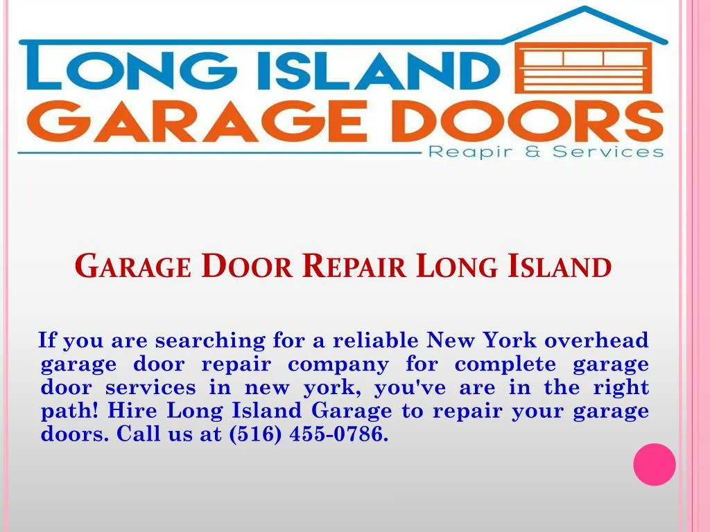 Ppt Garage Door Repair Long Island Powerpoint Presentation Free