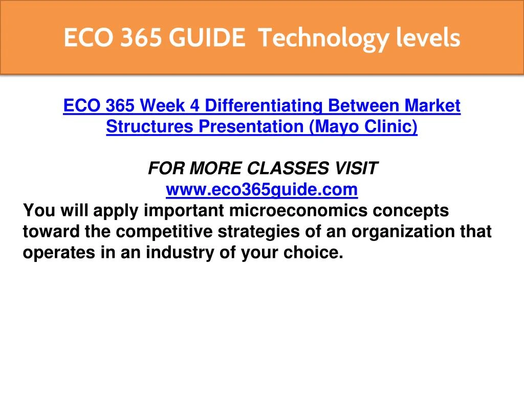 week 4 differentiating between market structures week 4 differentiating between market structures