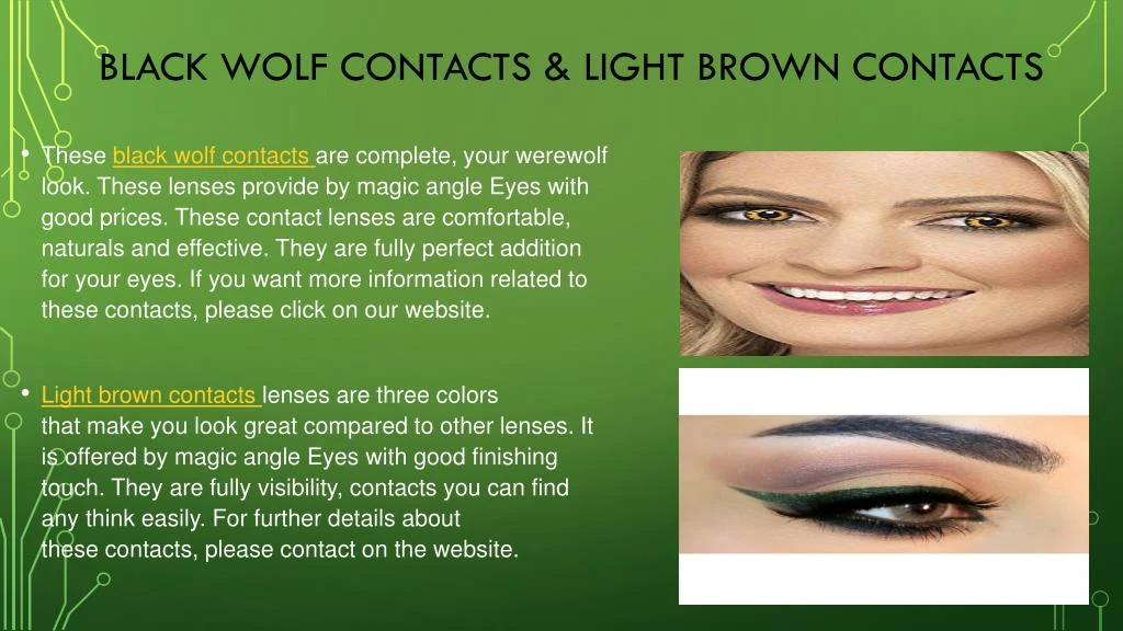 ppt cheap halloween contacts