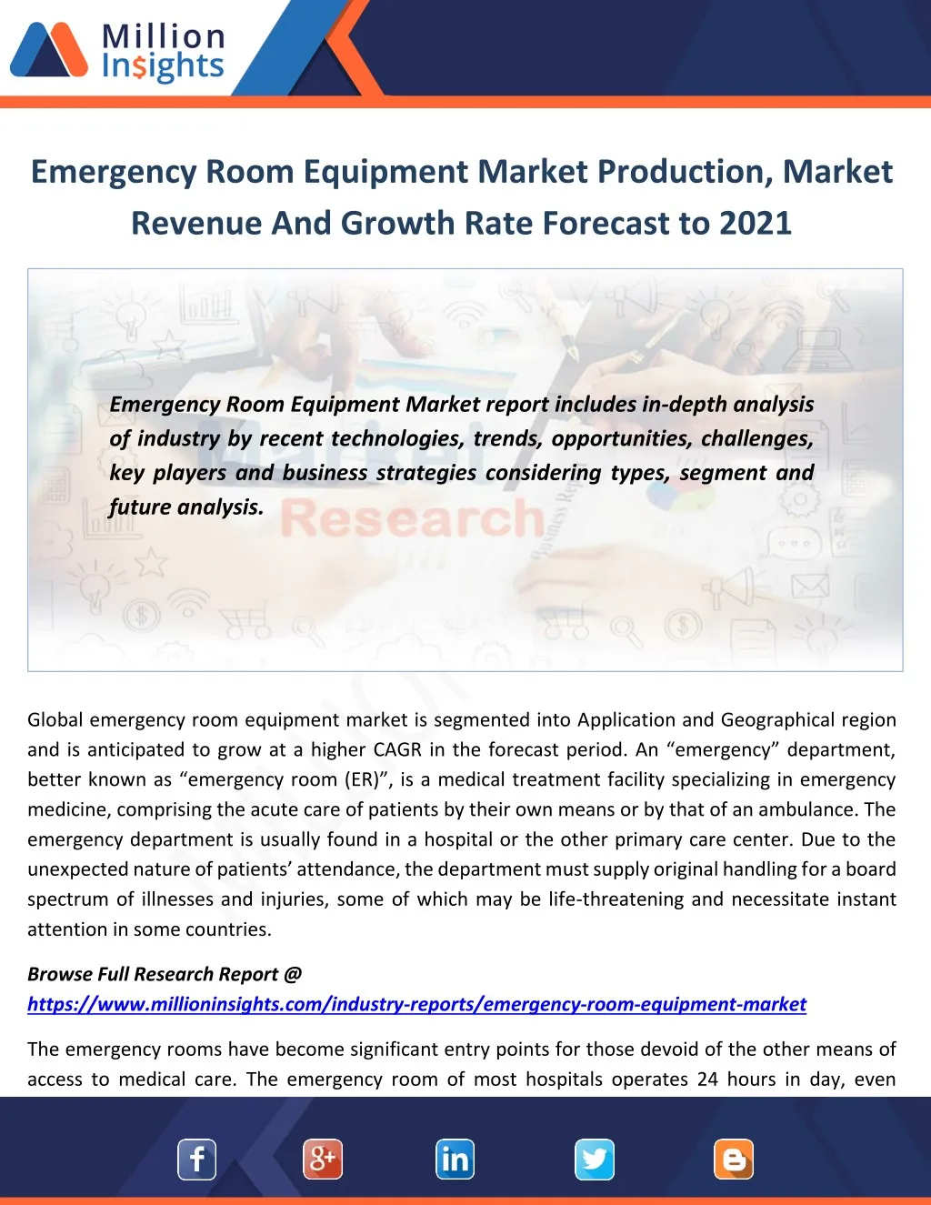 emergency room equipment market production market n.