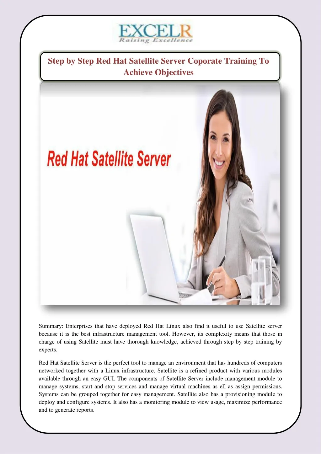 step by step red hat satellite server coporate n.