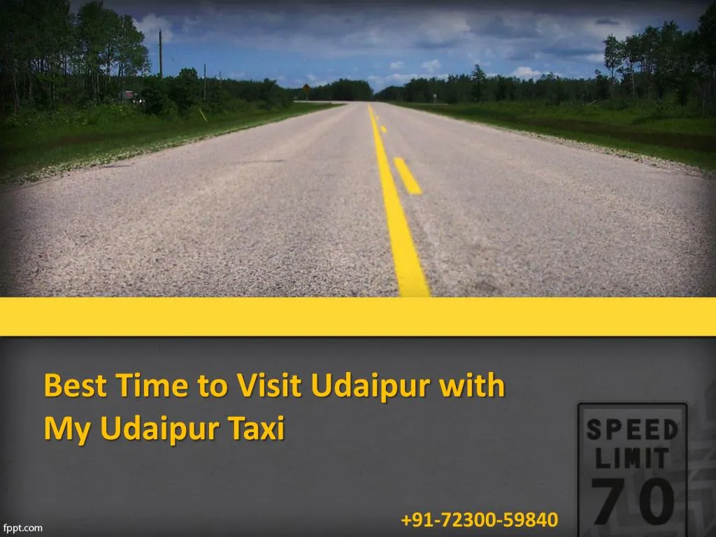 best time to visit udaipur with my udaipur taxi n.