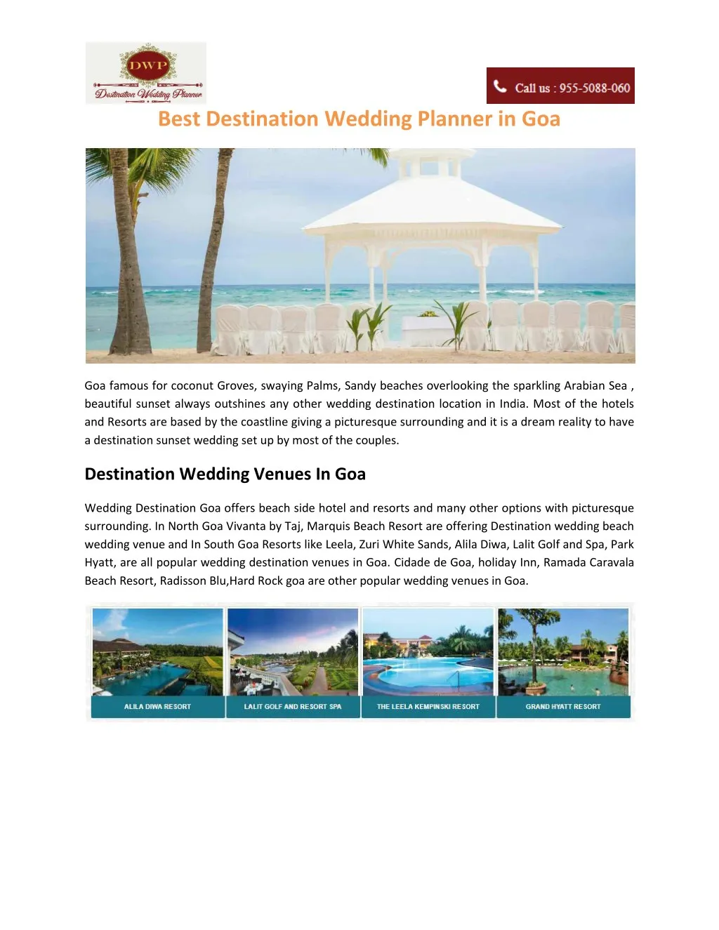 best destination wedding planner in goa n.