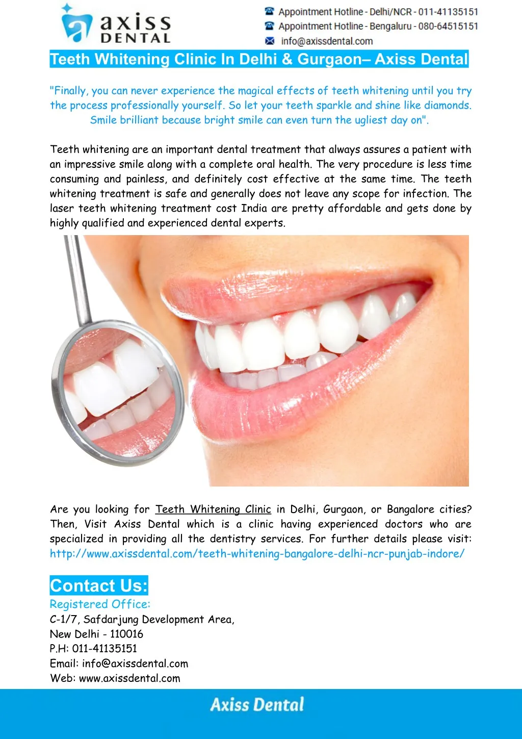 Ppt Laser Teeth Whitening In India Teeth Whitening Clinic In