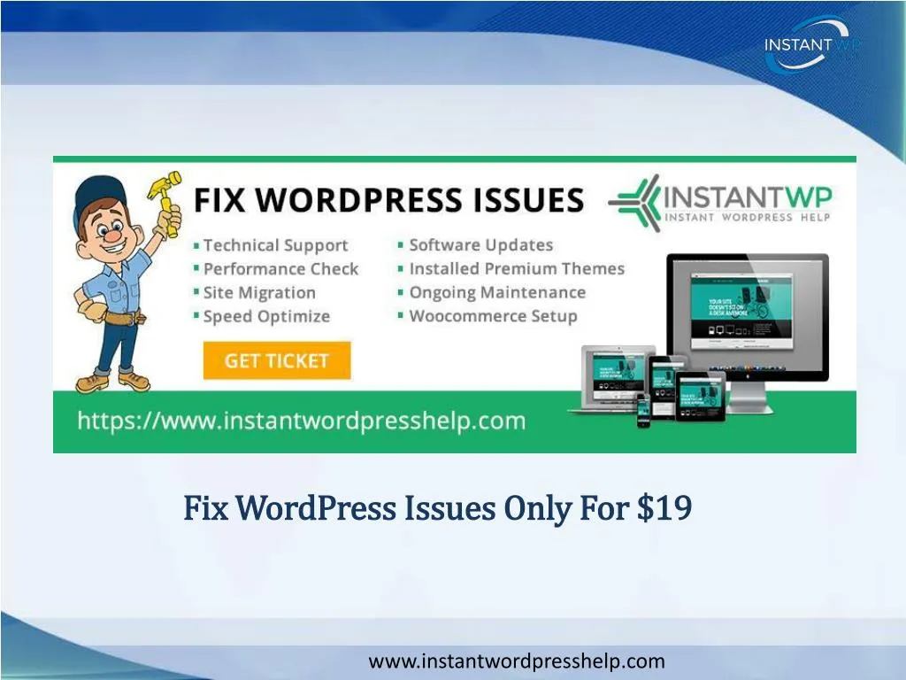 fix wordpress issues only for 19 n.