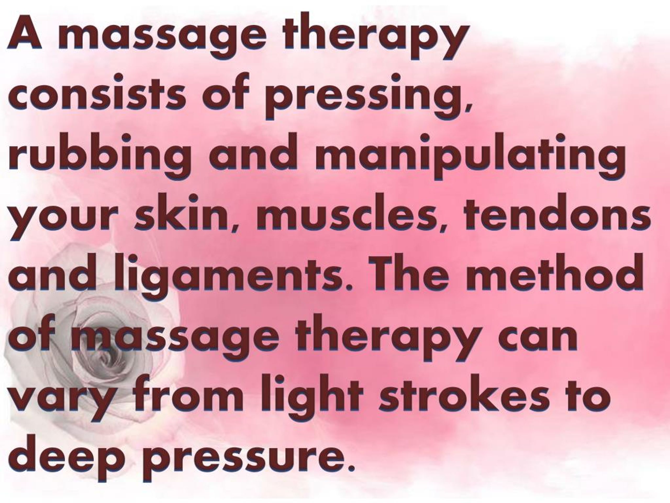 Ppt Benefits And Risks Of Massage Therapy Powerpoint Presentation