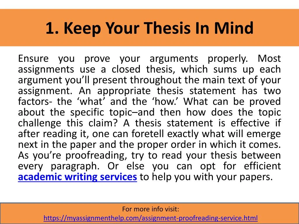 Powerpoint proofreading your essay