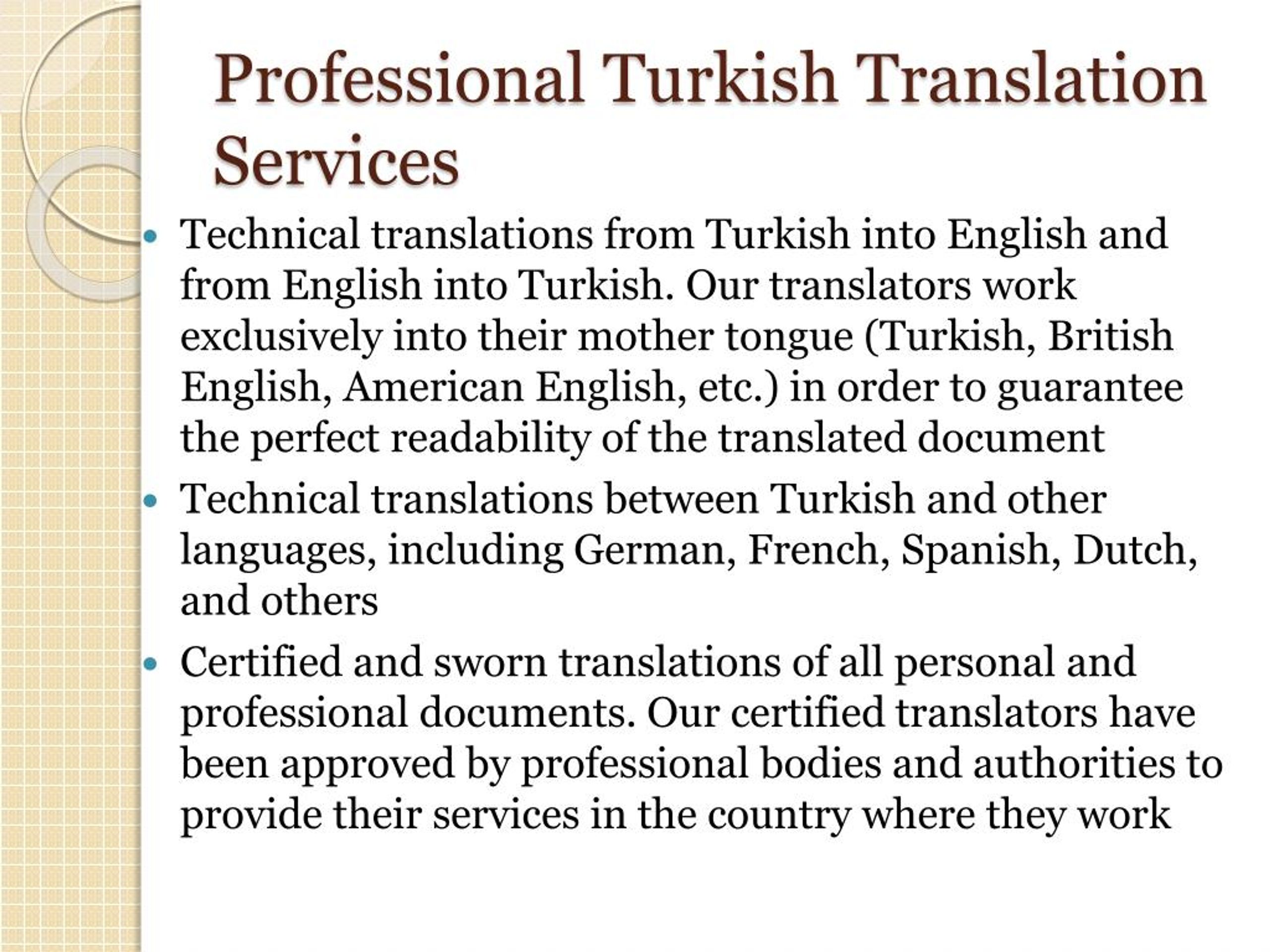 case study turkish translation