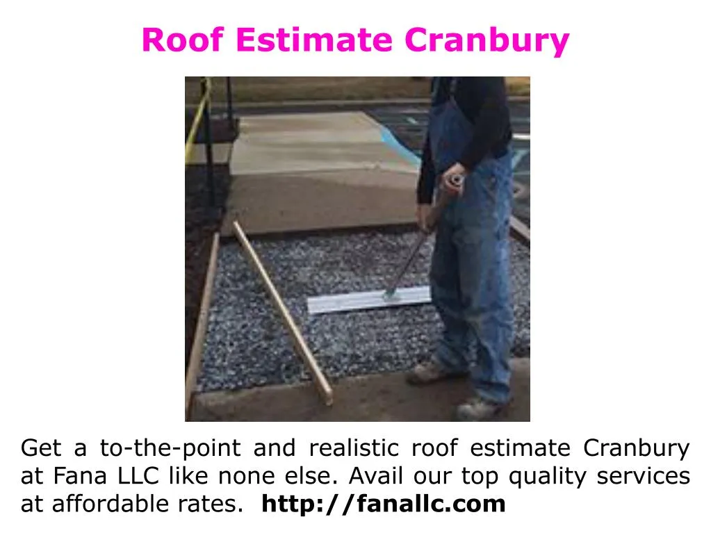 roof estimate cranbury n.