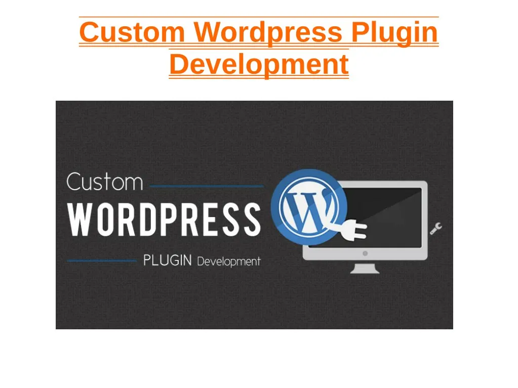 custom wordpress plugin development n.