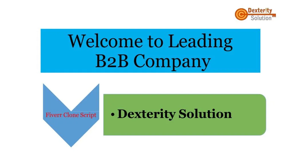 welcome to leading b2b company n.
