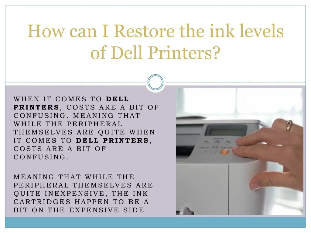 ink for dell 725 printer