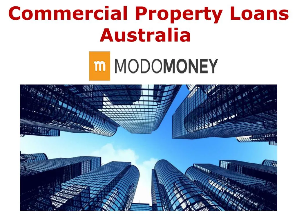 PPT - Commercial Property Loans Australia PowerPoint ...