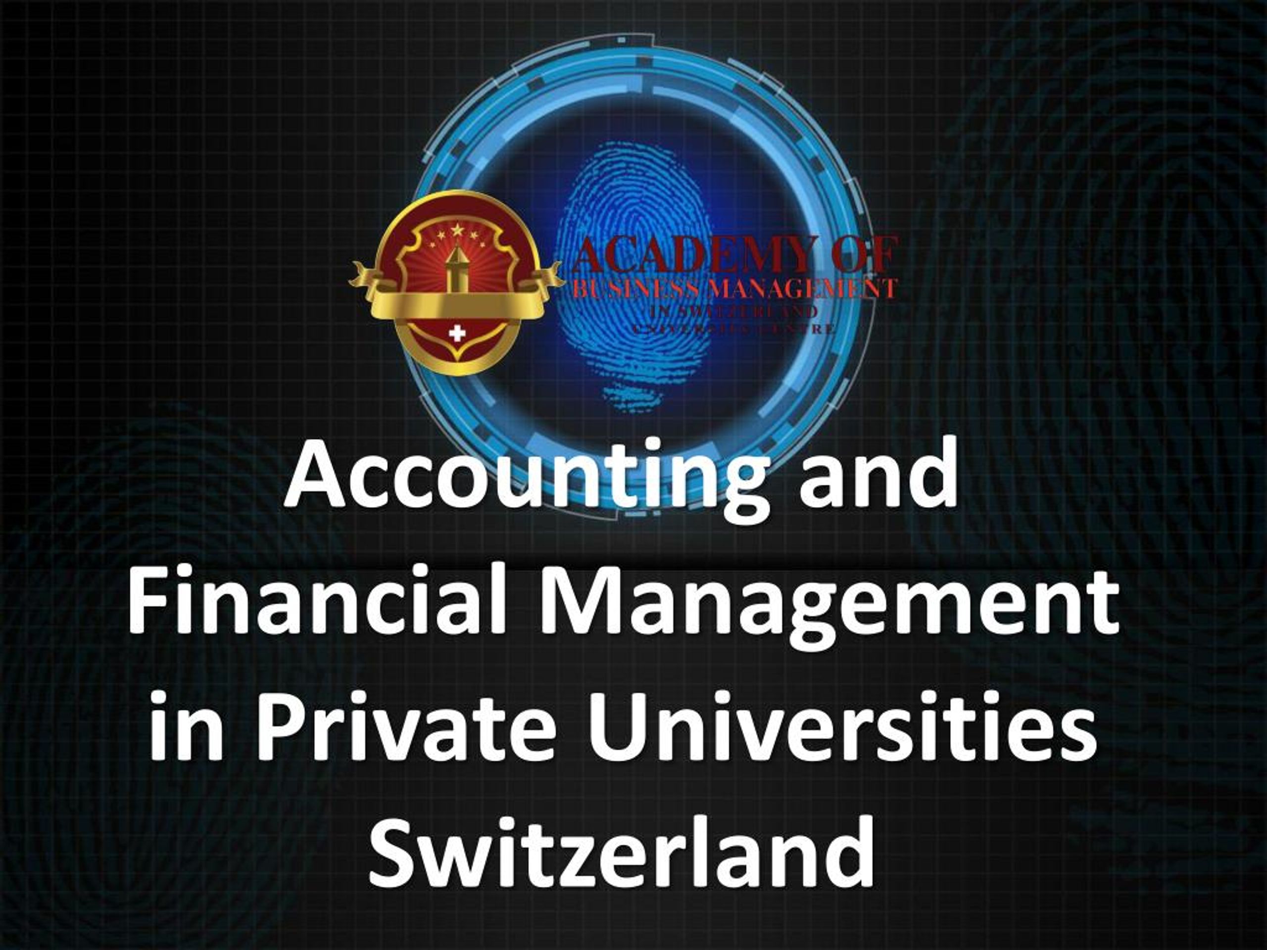 phd in accounting in switzerland