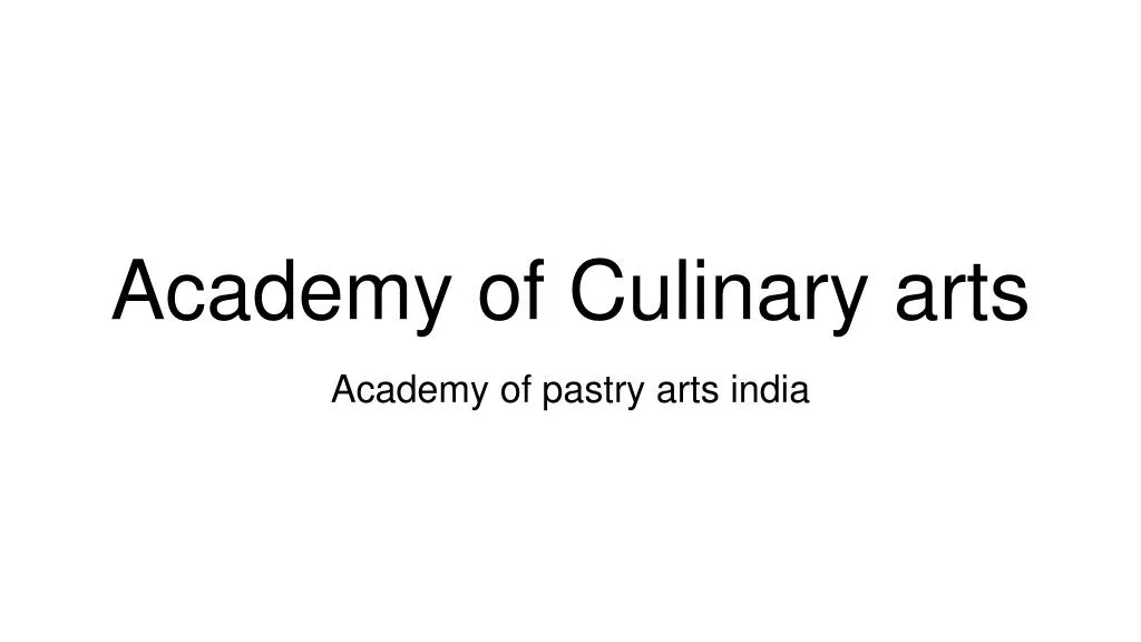 ppt-best-professional-culinary-courses-in-india-powerpoint