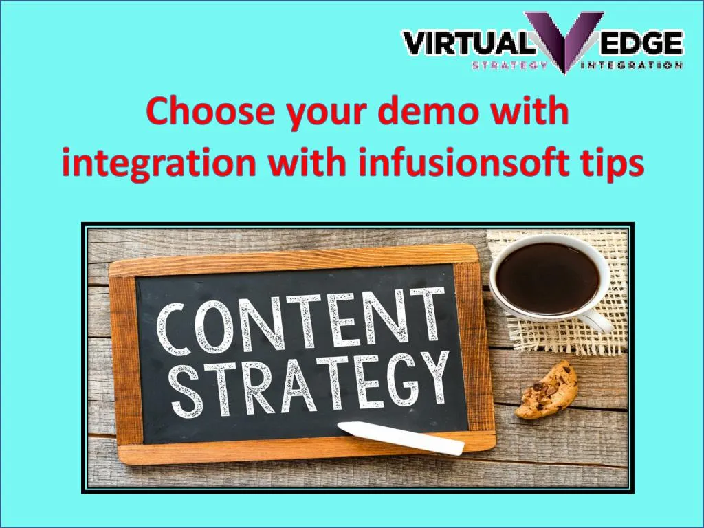 choose your demo with integration with infusionsoft tips n.