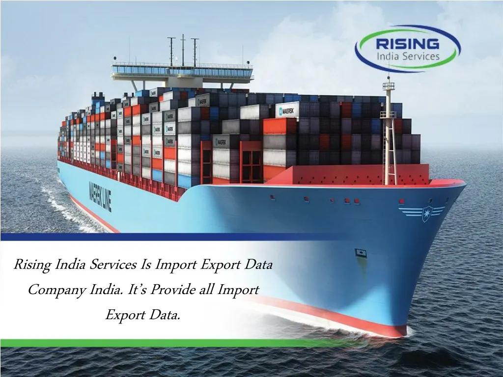 PPT - Indian Import Export Data By Rising India Service PowerPoint ...