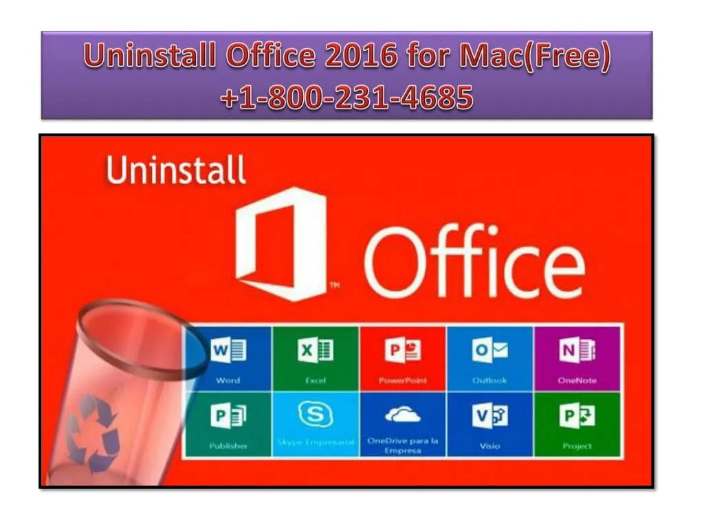 completely uninstall office 2016 for mac