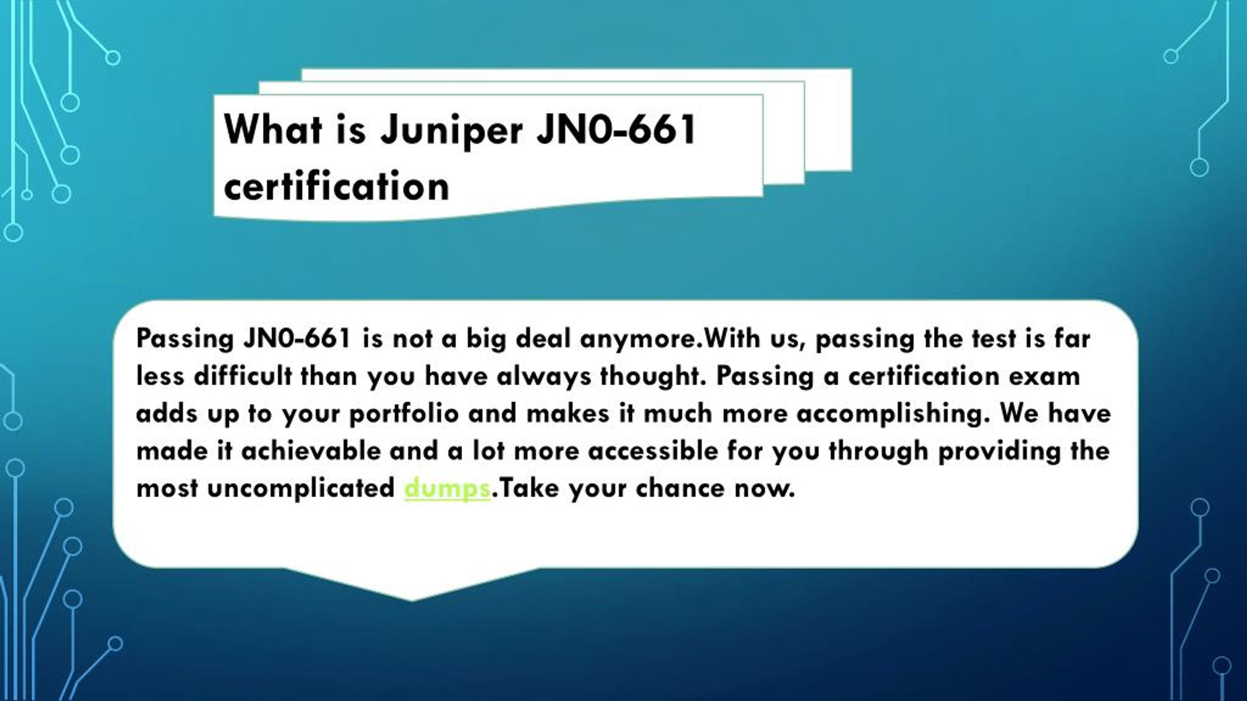 PPT - New Juniper Jn0-611 Dumps 2017 { Pass4sure} - Real Exam Question Sns-Brigh10