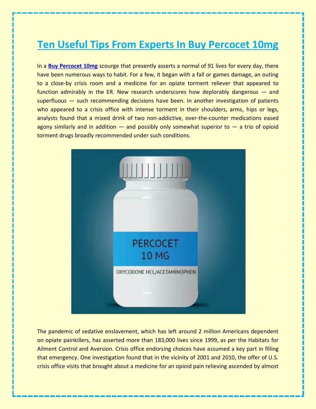 ten useful tips from experts in buy percocet 10mg n.