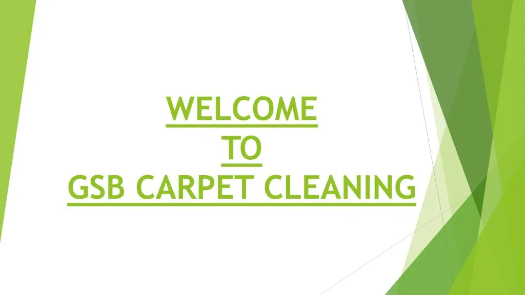 welcome to gsb carpet cleaning n.
