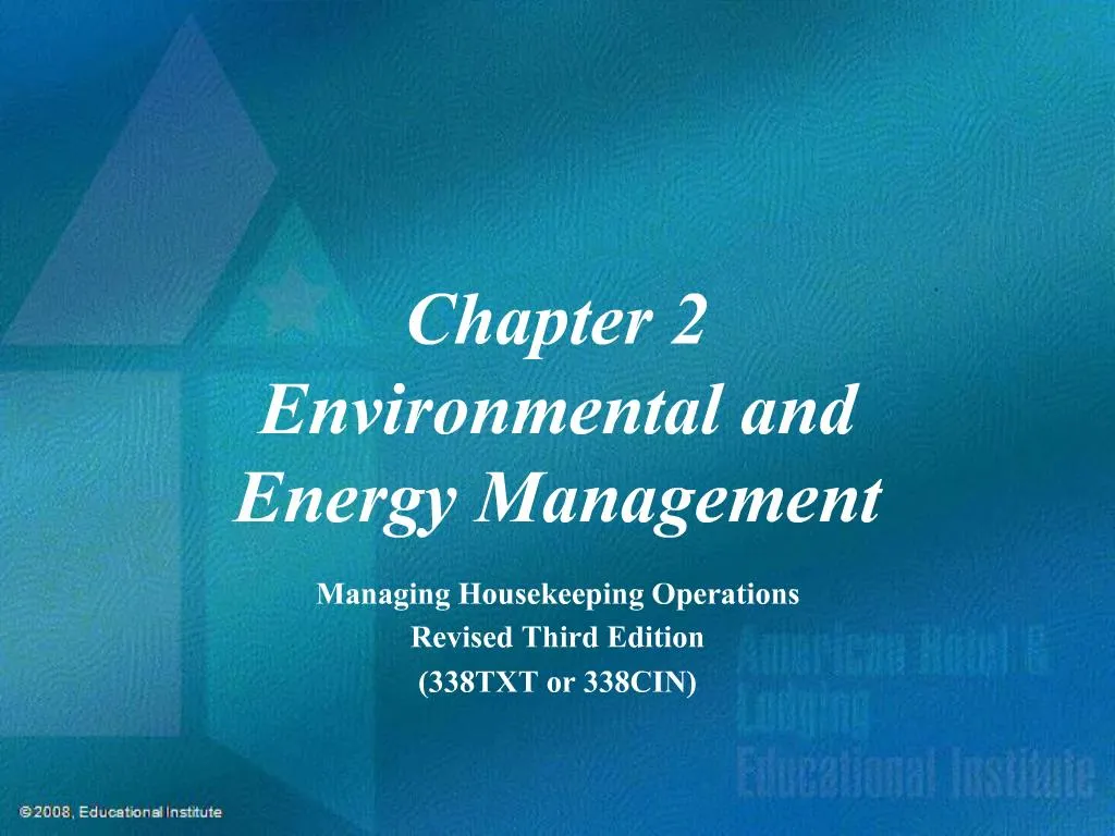 Ppt Chapter 2 Environmental And Energy Management Powerpoint Presentation Id773778 