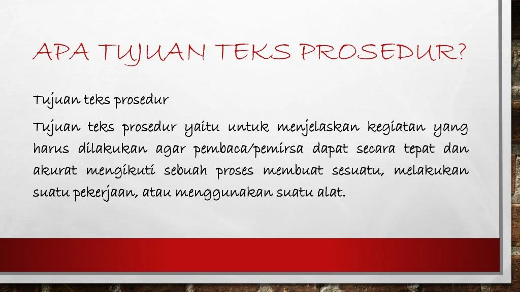 PPT - TEKS PROSEDUR KELAS 7 K13 PowerPoint Presentation - ID:7739880