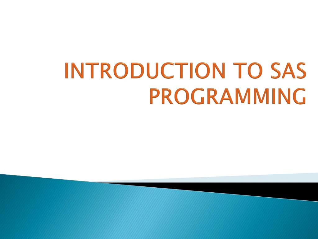 PPT - Sas PowerPoint Presentation, free download - ID:7740301
