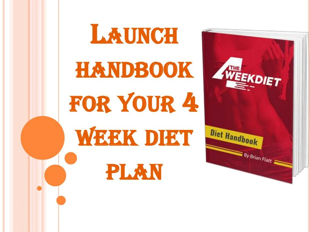 PPT 4 Week Diet And Exercise Plan PowerPoint Presentation Free Download ID 7740486