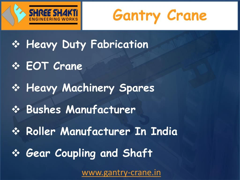 gantry crane n.