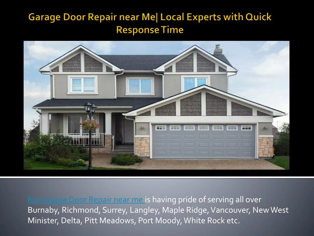 PPT - Garage Door Repair near Me| Local Experts with Quick ...