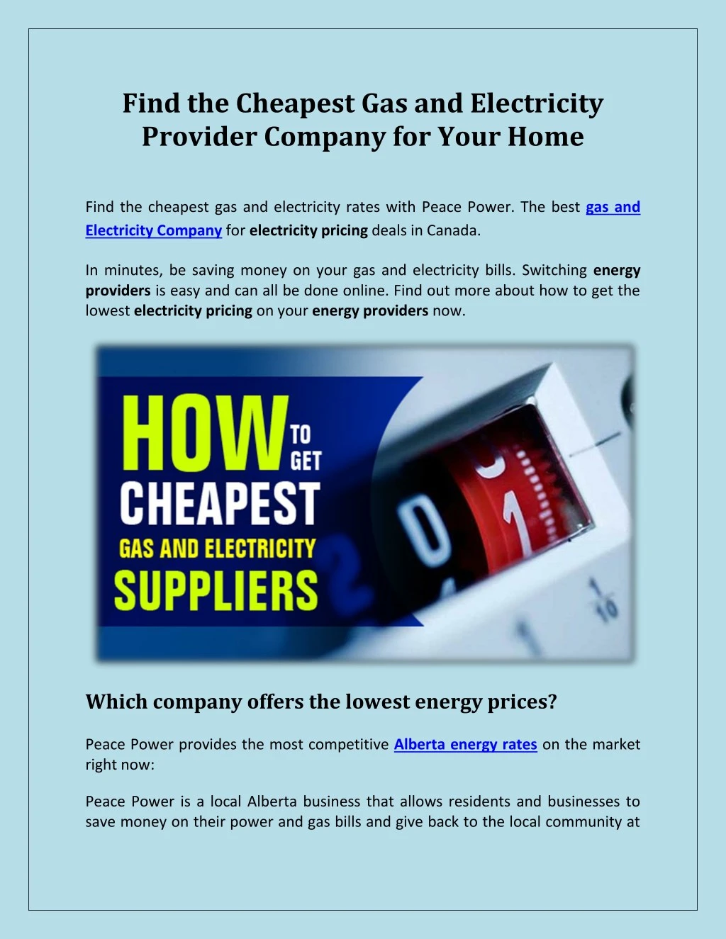 cheapest combined gas and electric supplier