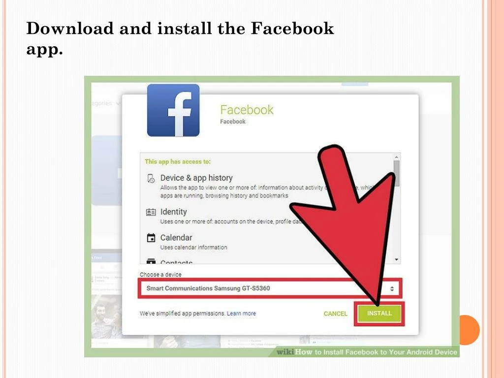 facebook download free install