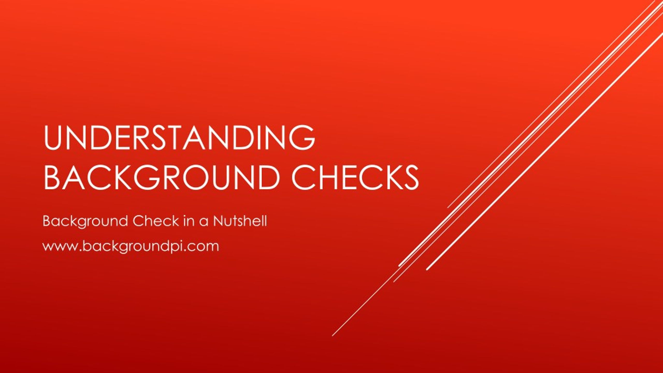 background check powerpoint presentation