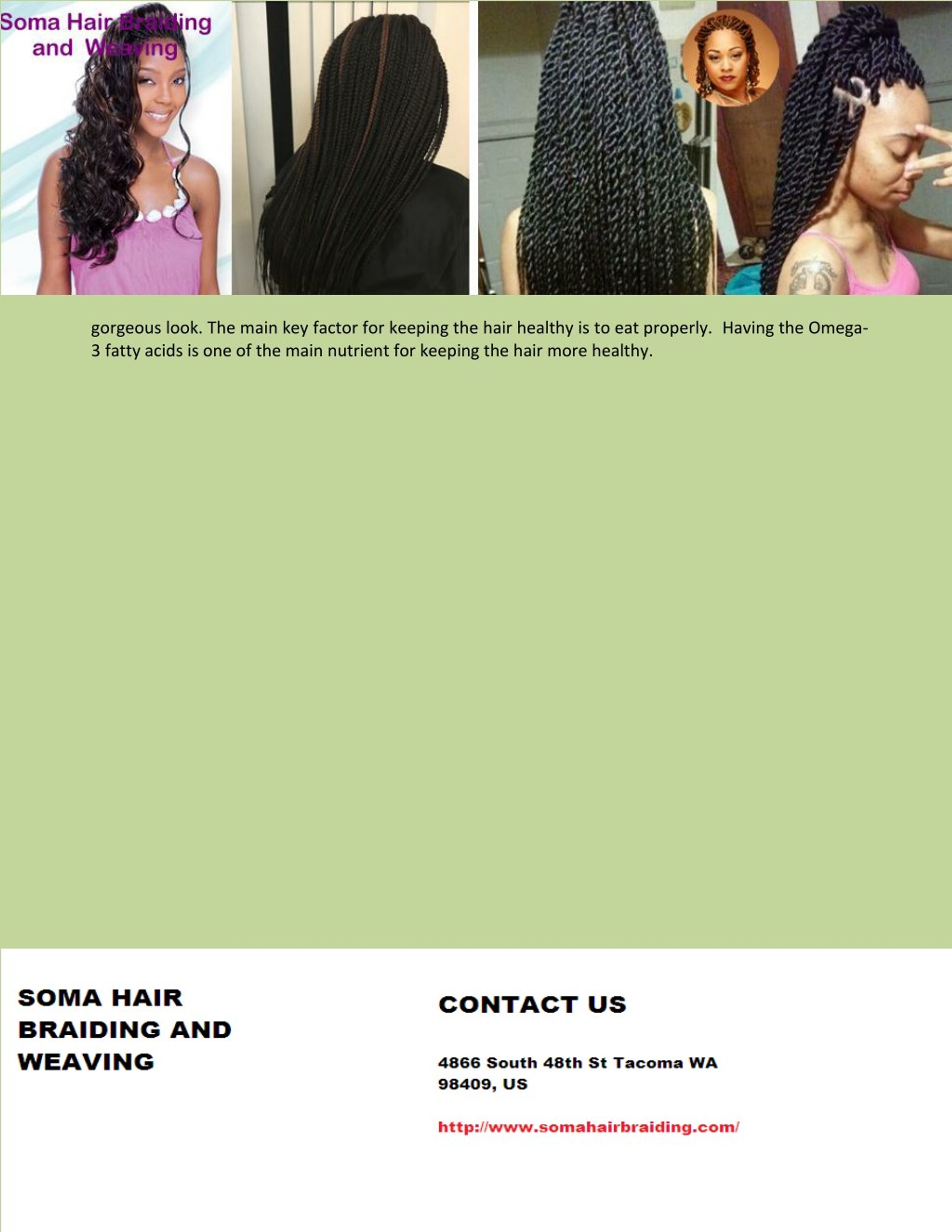What are the different types of hair braids?, by somahair