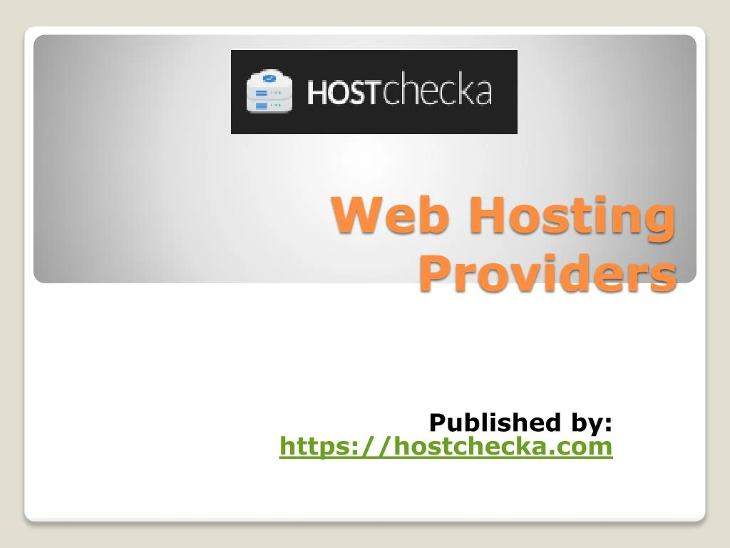 web hosting providers n.