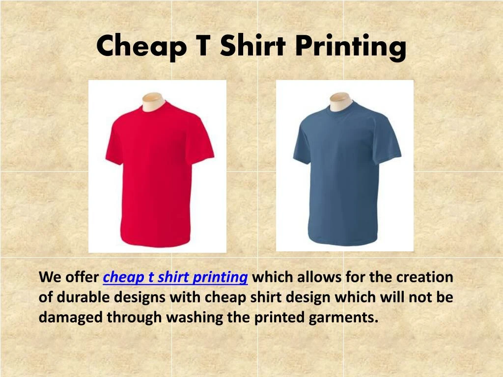 cheap t shirt printing n.