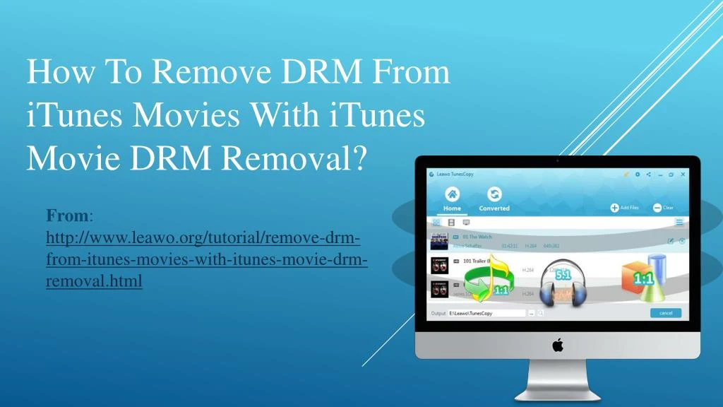 remove drm from itunes movies handbrake