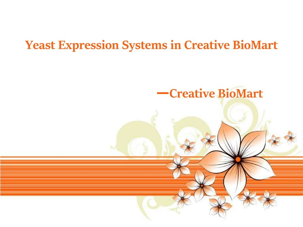 yeast expression systems in creative biomart n.