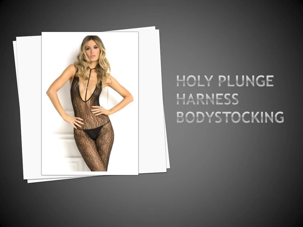 holy plunge harness bodystocking n.