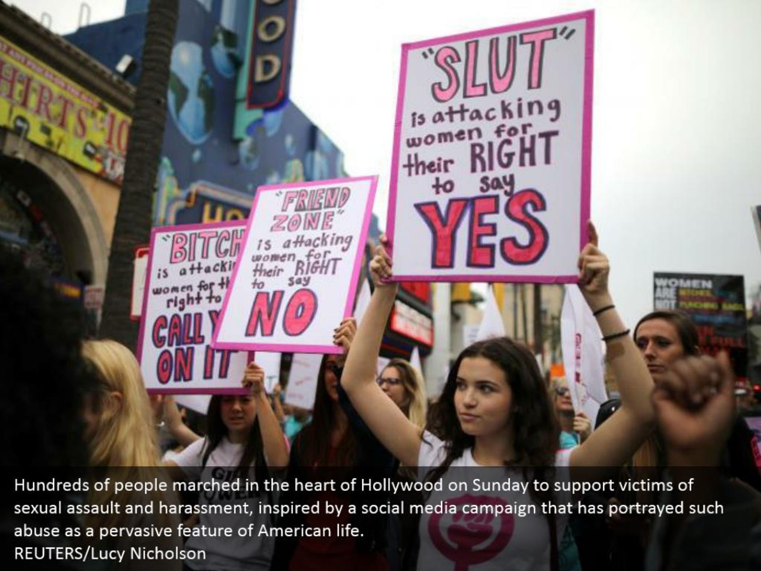 Ppt Hollywood Holds Metoo March Against Sexual Harassment Powerpoint Presentation Id