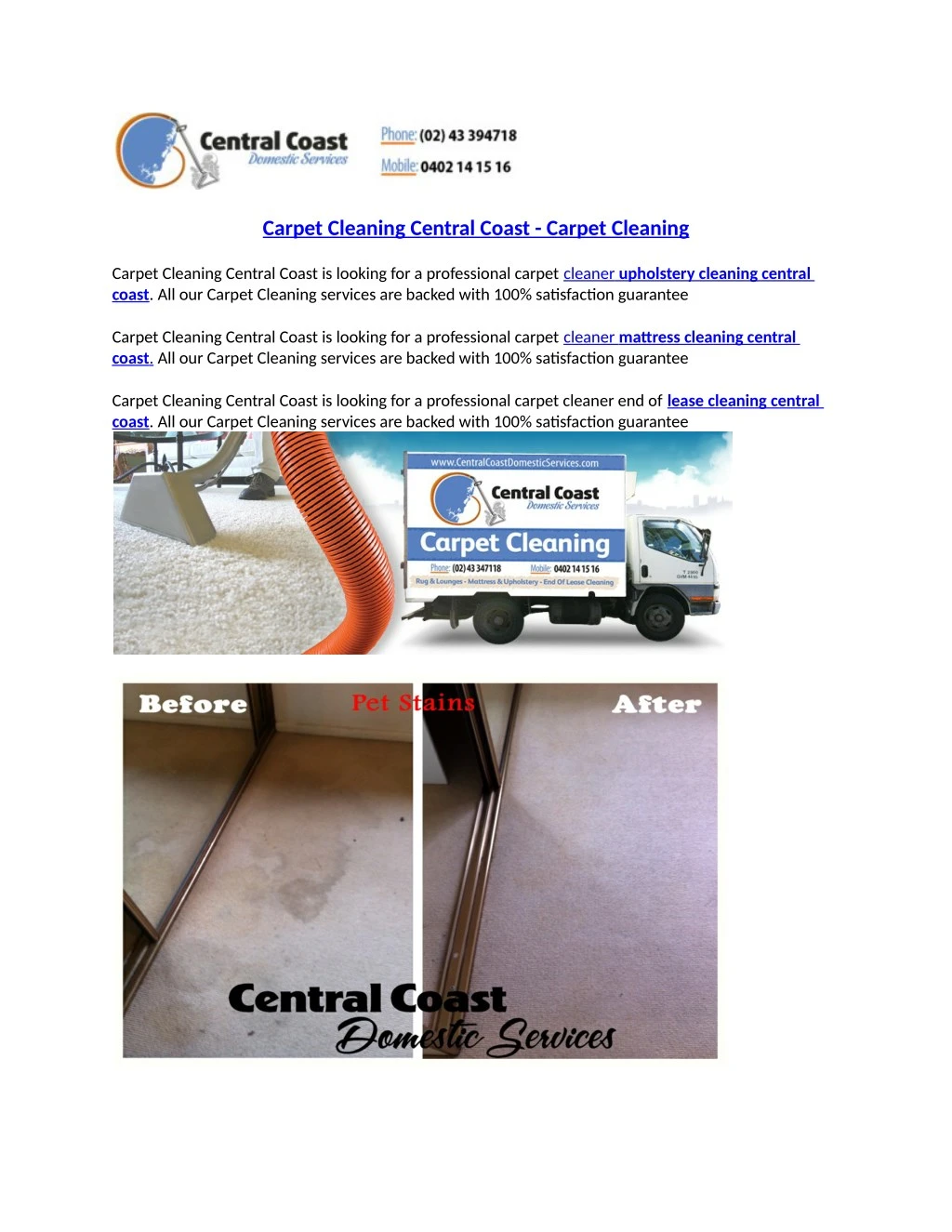 carpet cleaning central coast carpet cleaning n.