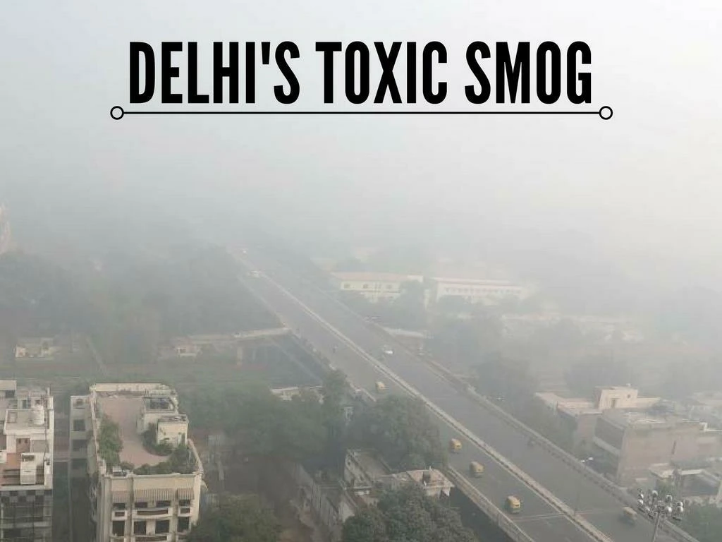 delhi s toxic smog n.