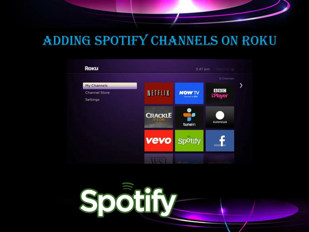 PPT - Adding Spotify Channels on Roku PowerPoint Presentation, free